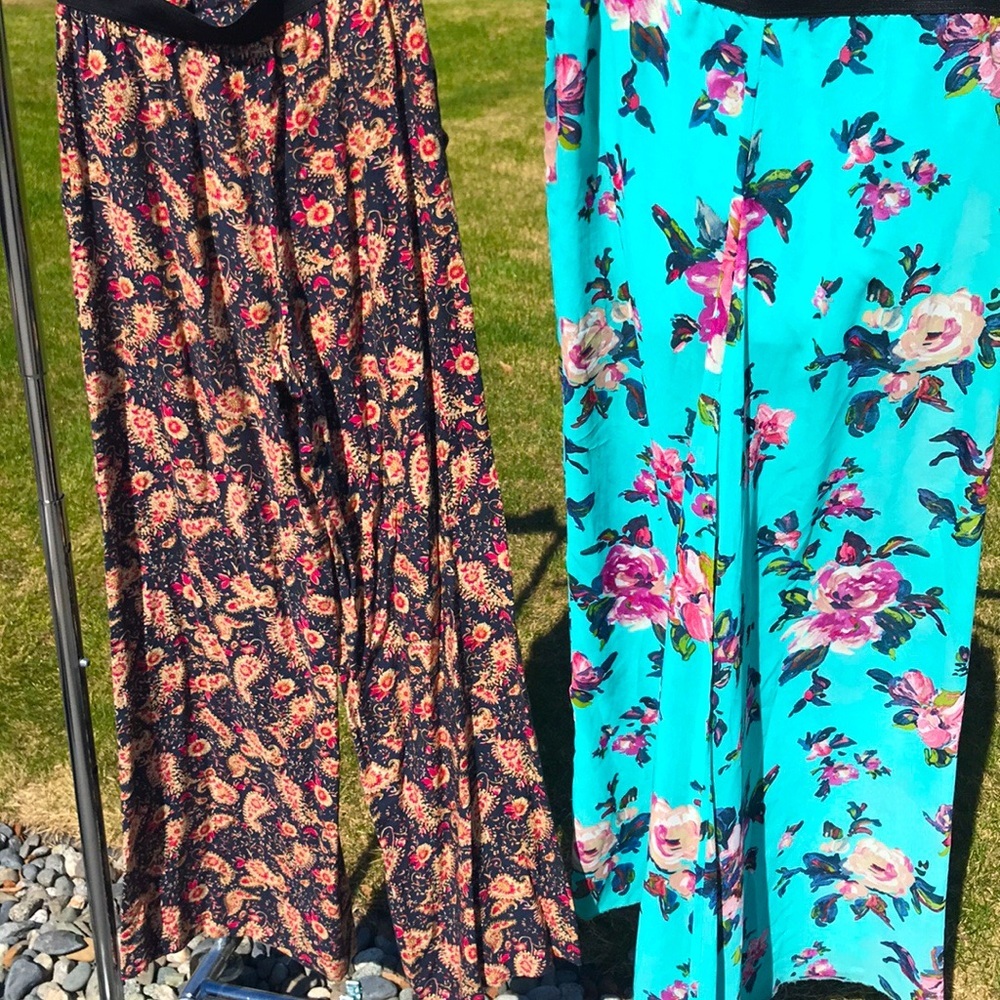 Paisley pants with pockets!